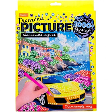 Алмазная мозаика "Diamond Picture: Бриллиантовое шоссе" (20х20)