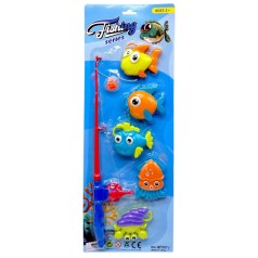 Рыбалка детская (удочка, 5 фигурок) ВИД 1