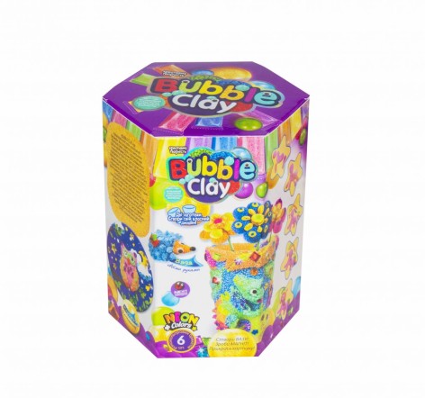 Набір креативного творчості "BUBBLE CLAY: кульковий пластилін" (укр)