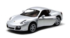 Машинка KINSMART "Porsche Cayman S" (серебристая)