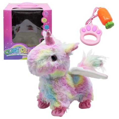 Интерактивная игрушка "Единорог" (разноцветный)