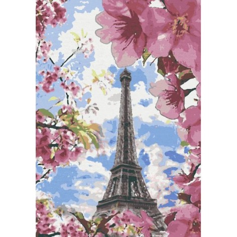 Набір для розпису "Квітучий Париж" (28x40)