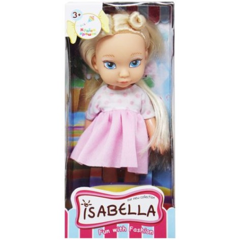 Лялька "Isabella" в рожевій сукні