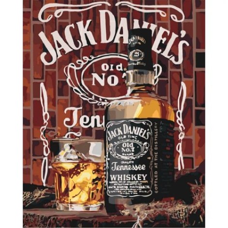 Картина за номерами "Jack Daniel's" ????