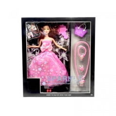 Кукла 29см (РОЗОВАЯ)