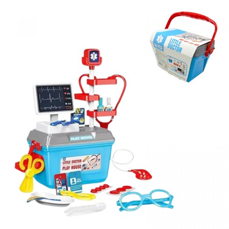 Врачебный набор в саквояже р.21x15x15 см.