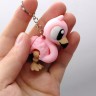 3D Брелоки "CUTE FLAMINGO / Миле ФЛАМІНГО", Keychain, 3D печать
