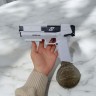 Водний пістолет автоматичний принцип, 2 резервуари, акумулятор 3.7V, в коробці  (білий)