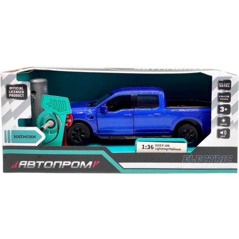 Машинка металлическая "АВТОПРОМ Ford F-150" (СИНИЙ)