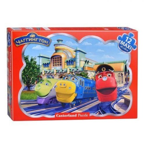 Пазлы Макси Чаггингтон 12 элементов