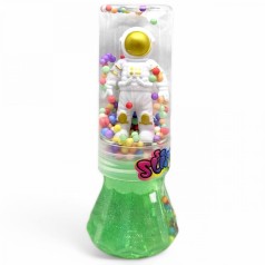 Слайм з іграшкою "Космонавт" 17,5 см (зелений)
