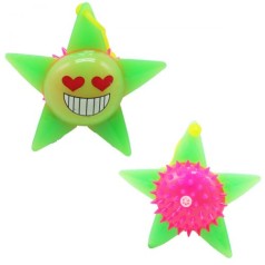 Игрушка пищалка "Звезда", зеленая
