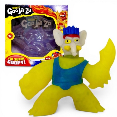 Игрушка-тянучка "Heroes of Goo Jit Zu" СЛОН (Желтый)