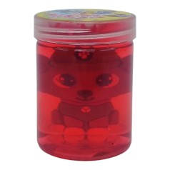 Жвачка для рук с игрушкой "Щенячий патруль" (красная)