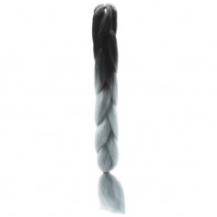 Канекалон "Омбре" 60 см, серый