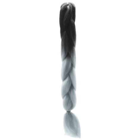 Канекалон "Омбре" 60 см, сірий