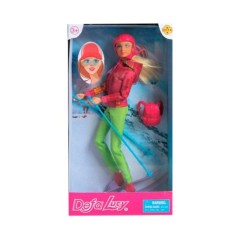 Кукла "Defa Lucy Lucy: лыжница" (в розовой куртке)