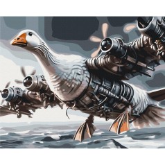 Картина по номерам "Bombogini gusini" 40x50 см.