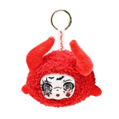 Игрушка-брелок мягконабивная "Огненный демон Рейвен" серия Ангелы и Демоны, 9см.