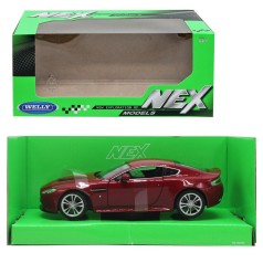 Машина металл Aston Martin V12 Vantage 1:24 вишневая