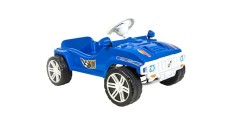 Машинка для катания педальная, синяя