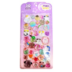 Набор 3D-наклеек Tiki Wiki серии Crystal – Тики мечты