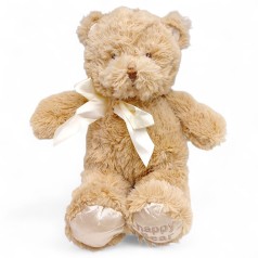 МЯГКАЯ ИГРУШКА "СЧАСТЛИВЫЙ МИШКА" 30 СМ (БЕЖЕВЫЙ)