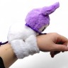 Мягкая игрушка на руку Аниме "KUROMI" 18 см (ЧЕРНАЯ)