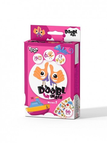 Настольная игра "Doobl image mini: Multibox 2" укр