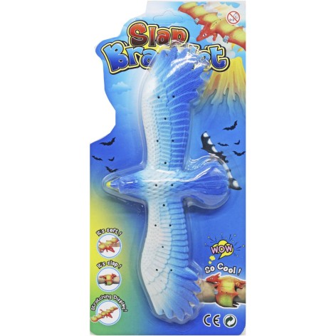 Слэп-браслет силиконовый "Орел" (синий)