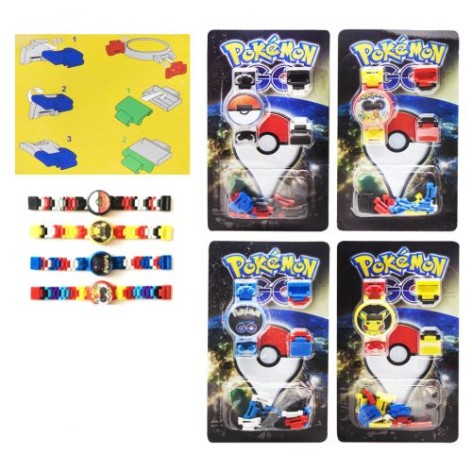 Часы-конструктор "Pokemon"