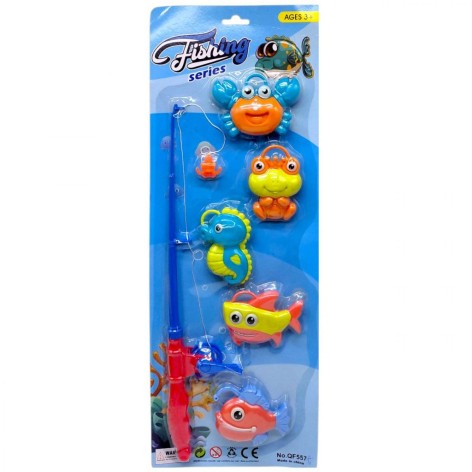 Рыбалка детская (удочка, 5 фигурок) ВИД 2