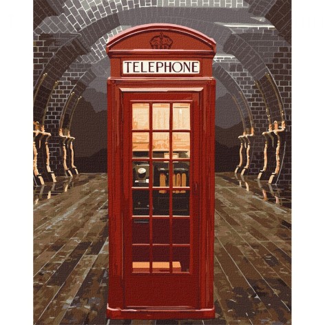 Картина по номерам "Harry Potter: Магический вход" 40х50см