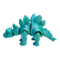 Игрушка подвижная 3D Динозавр 18 см, Стегозавр (МЯТНЫЙ)