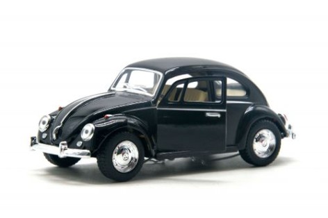 Машинка KINSMART "Volkswagen Classical Beetle" (чорна)