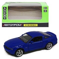 Машинка металлическая "АВТОПРОМ: Ford Mustang GT", синий