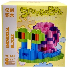 Конструктор детский 3D фигурка "УЛИТКА ИЗ МУЛЬТИКА" 494 ДЕТАЛЕЙ 6+