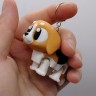 3D Брелоки "CUTE BEAGLE / Милый БИГЛЬ", Keychain, 3D печать