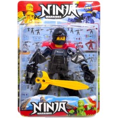 Фигурка-персонаж "НИНДЗЯ" (ЧЕРНЫЙ)