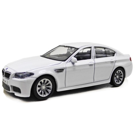Машинка металлическая "BMW M5", белый