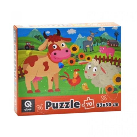 Пазлы – 70 элм. "Жители фермы"