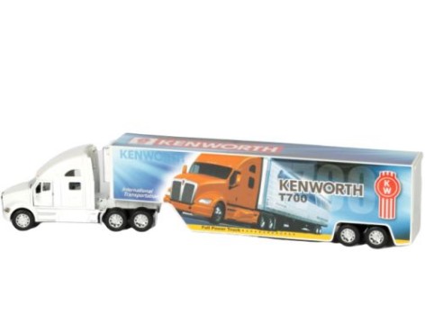 Машинка KINSMART "Kenworth T170" (белая)