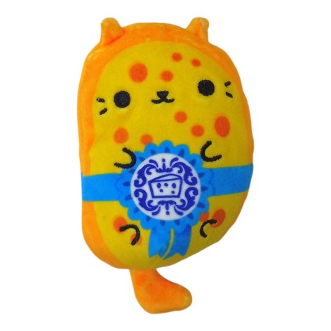 М’яка іграшка "Cats Vs Pickles - Веселі котики та огірочки" помаранчево-жовтий