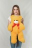 Плюшевий ведмедик "Арні", 60 см, помаранчевий