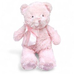 МЯГКАЯ ИГРУШКА "СЧАСТЛИВЫЙ МИШКА" 30 СМ (Розовый)