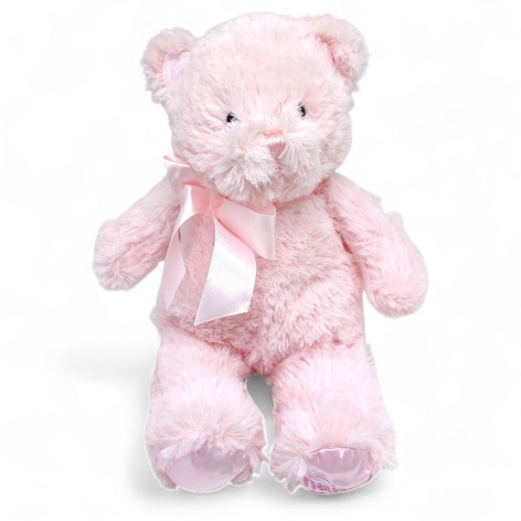 МЯГКАЯ ИГРУШКА "СЧАСТЛИВЫЙ МИШКА" 30 СМ (Розовый)