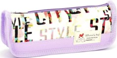 Пенал "Style" (сиреневый), 20.5х5х8 см