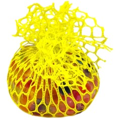 Антистресс в сетке "Мозги" (ЖЕЛТЫЙ)