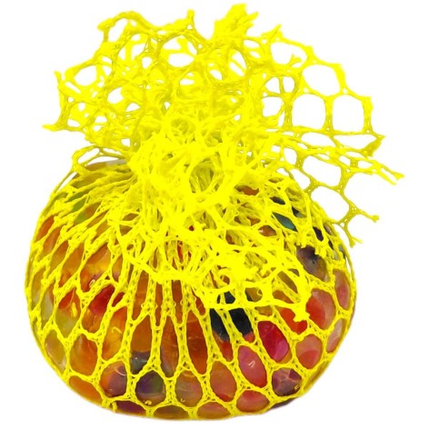 Антистресс в сетке "Мозги" (ЖЕЛТЫЙ)