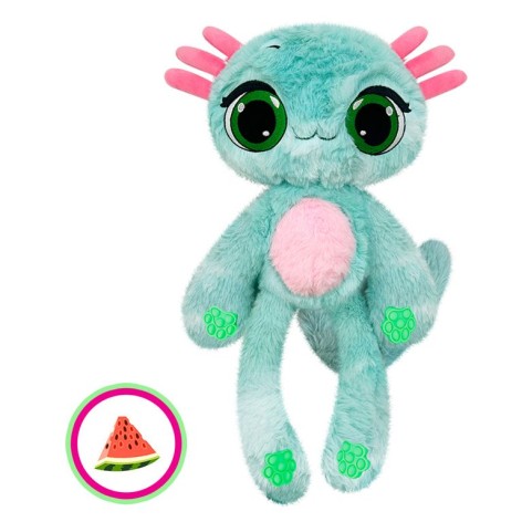 М’яка іграшка з ароматом міні "Кавуновий аксолотль" (20 см) Bubble Pops
